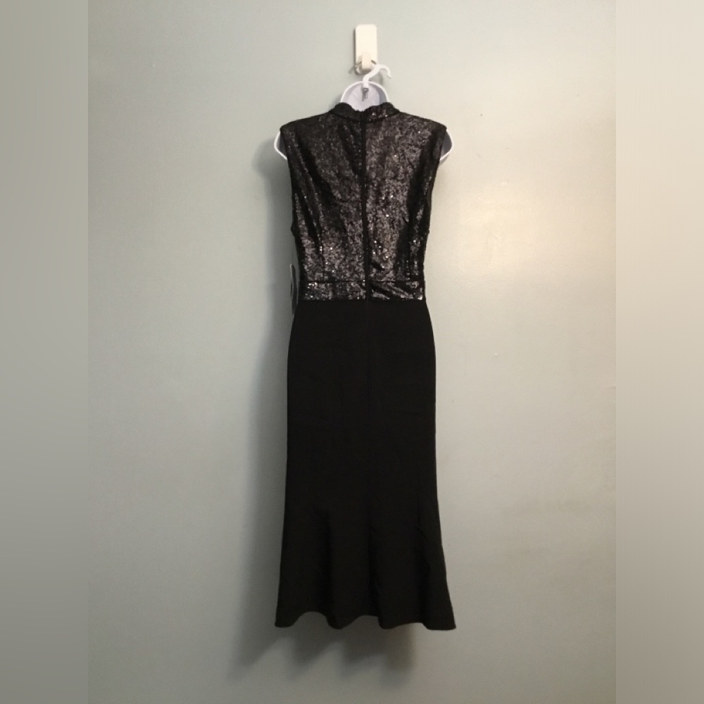 Maggy London Black Sequin Backless Dress - Picture 5 of 15